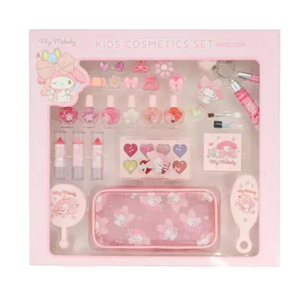 Amazon.co.jp: Sanrio Shobo Kids Cosmetics Set, Cosmetic Set, 6